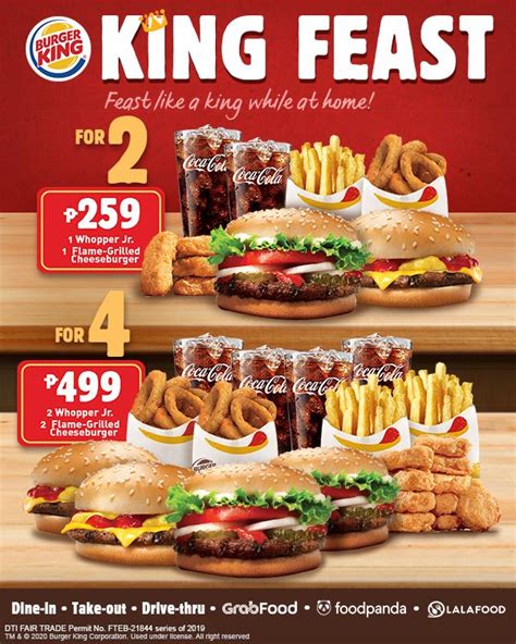 burger king meal deals